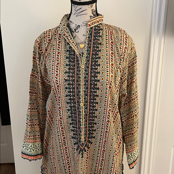 Source Unknown Multicolor Patterned Tunic - Picture 7 of 13